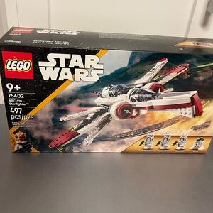 LEGO Star Wars ARC-170 Starfighter Building Set Red 75402 497 PCs 9+ NIB Sealed